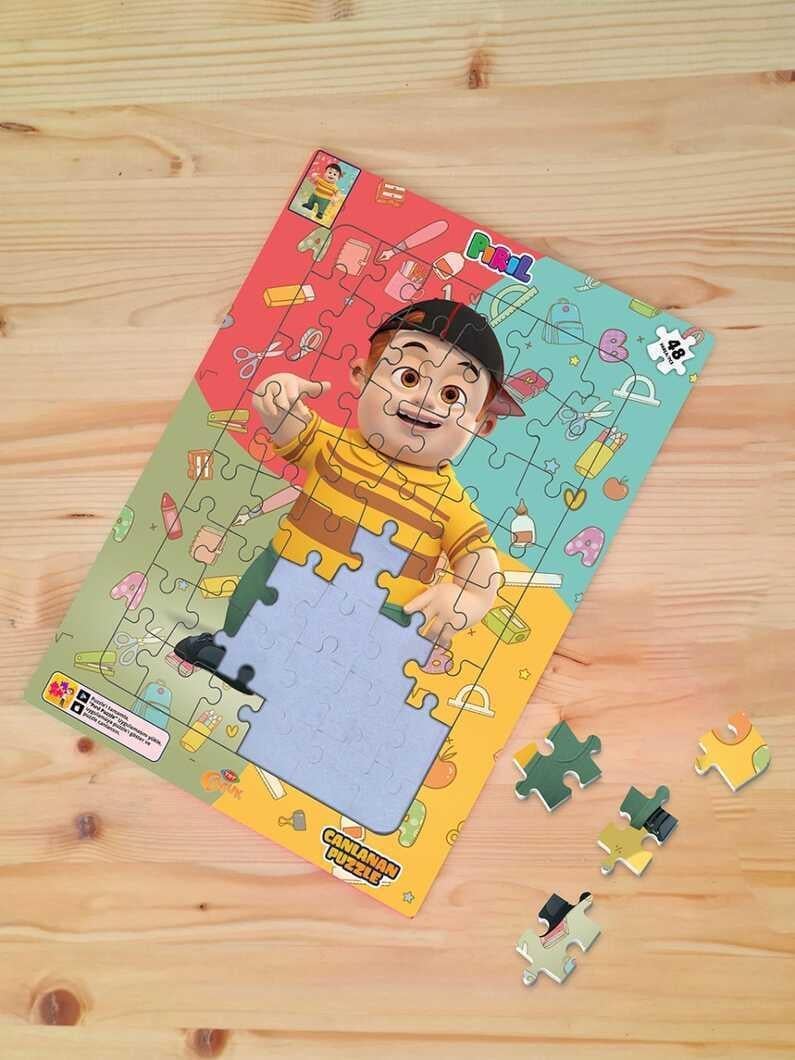 Pırıl Canlanan Puzzle - Cesur Rap