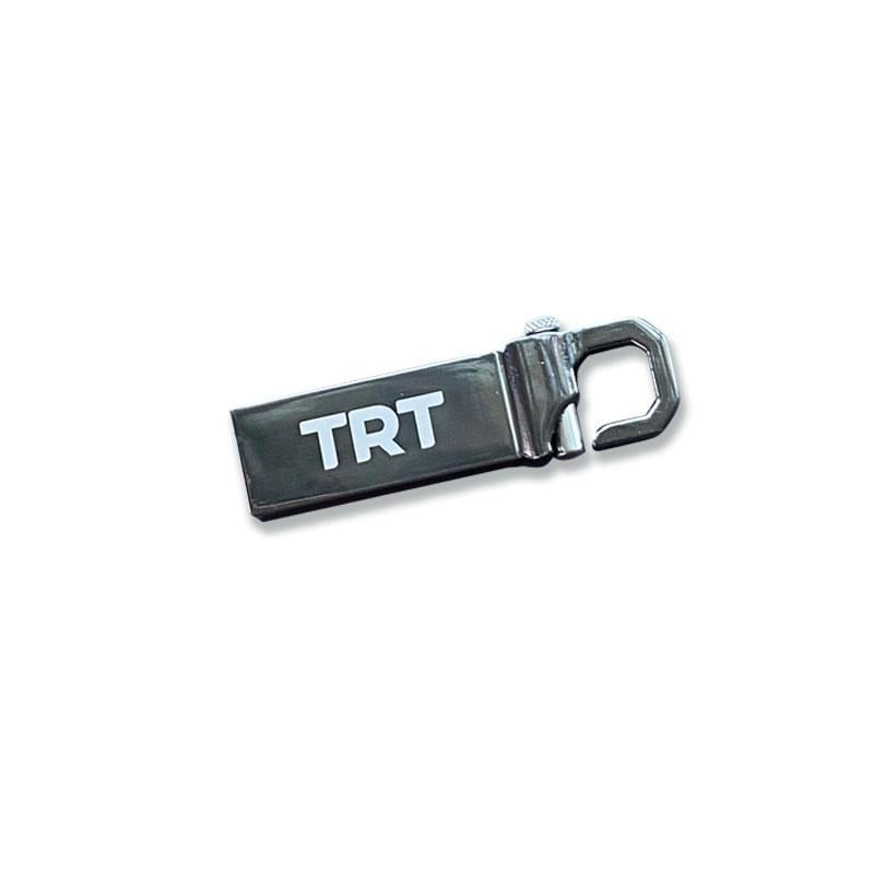 TRT Logolu Metal USB Bellek - 128 GB