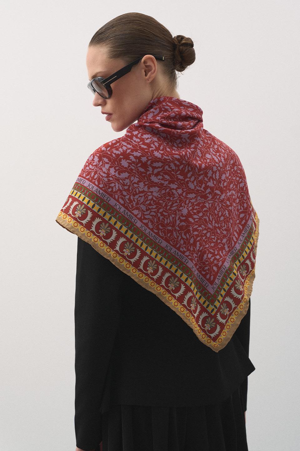 Flora Modal Eşarp Camel