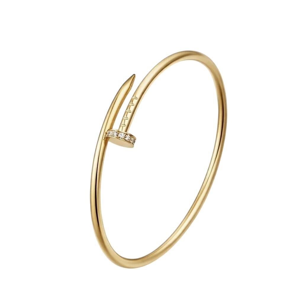 14K Gold Crt Kelepçe Bilezik