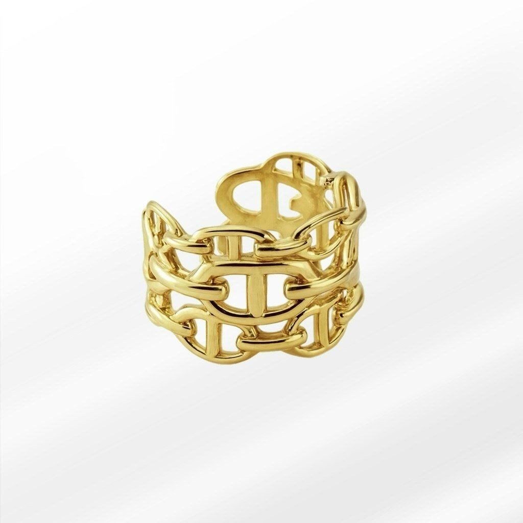 HRMS Gold Zincir Yüzük