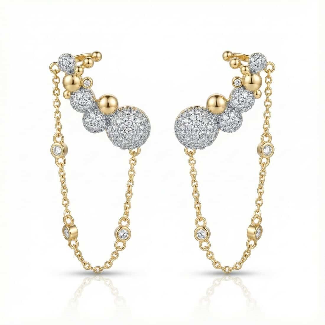 İğneli Ear Cuff Küpe