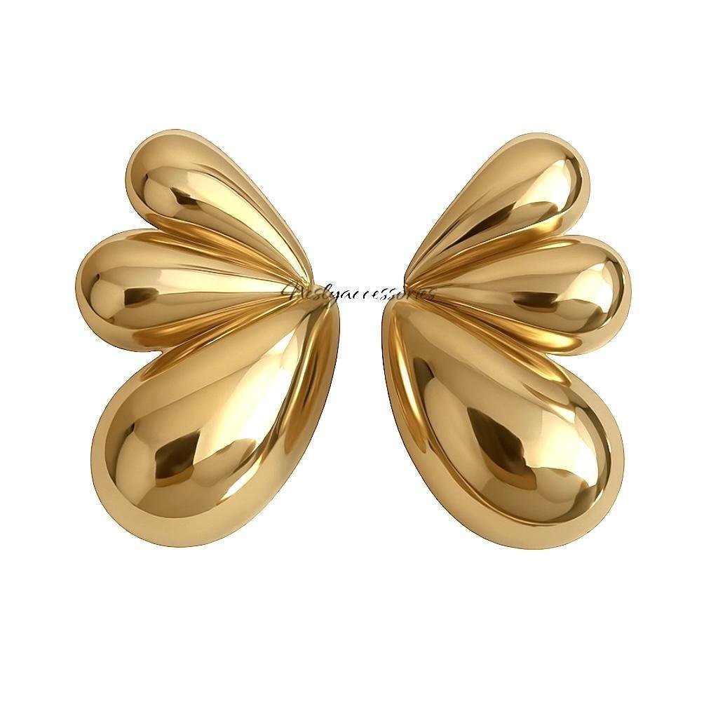 Luxe Bloom – İkonik Form Küpe