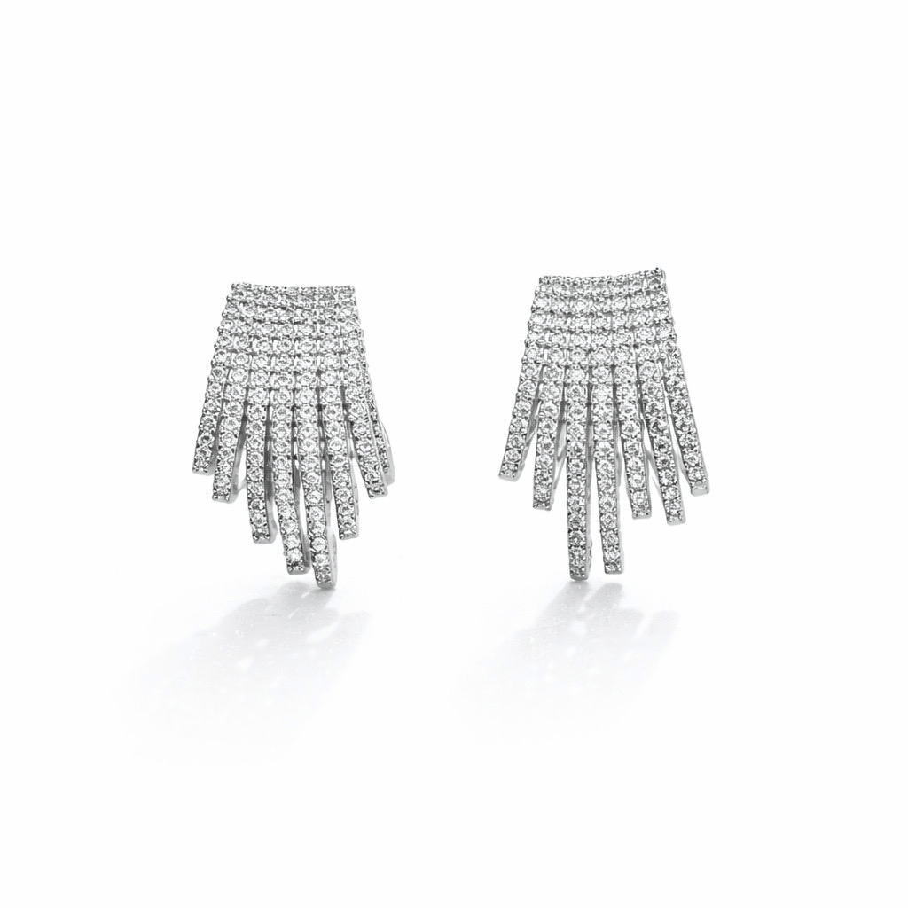 Silver Işıltı Küpe