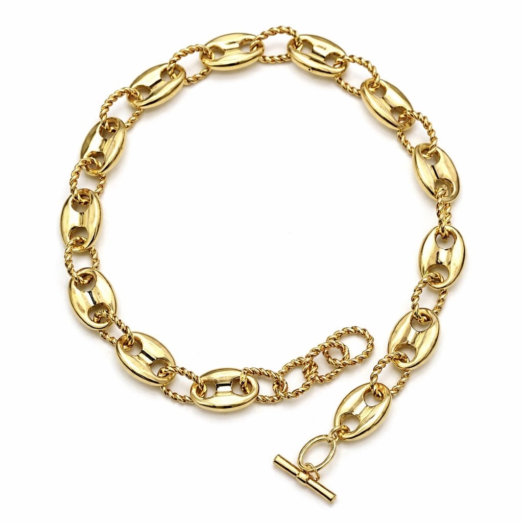 Silver Oval Zincir Kolye