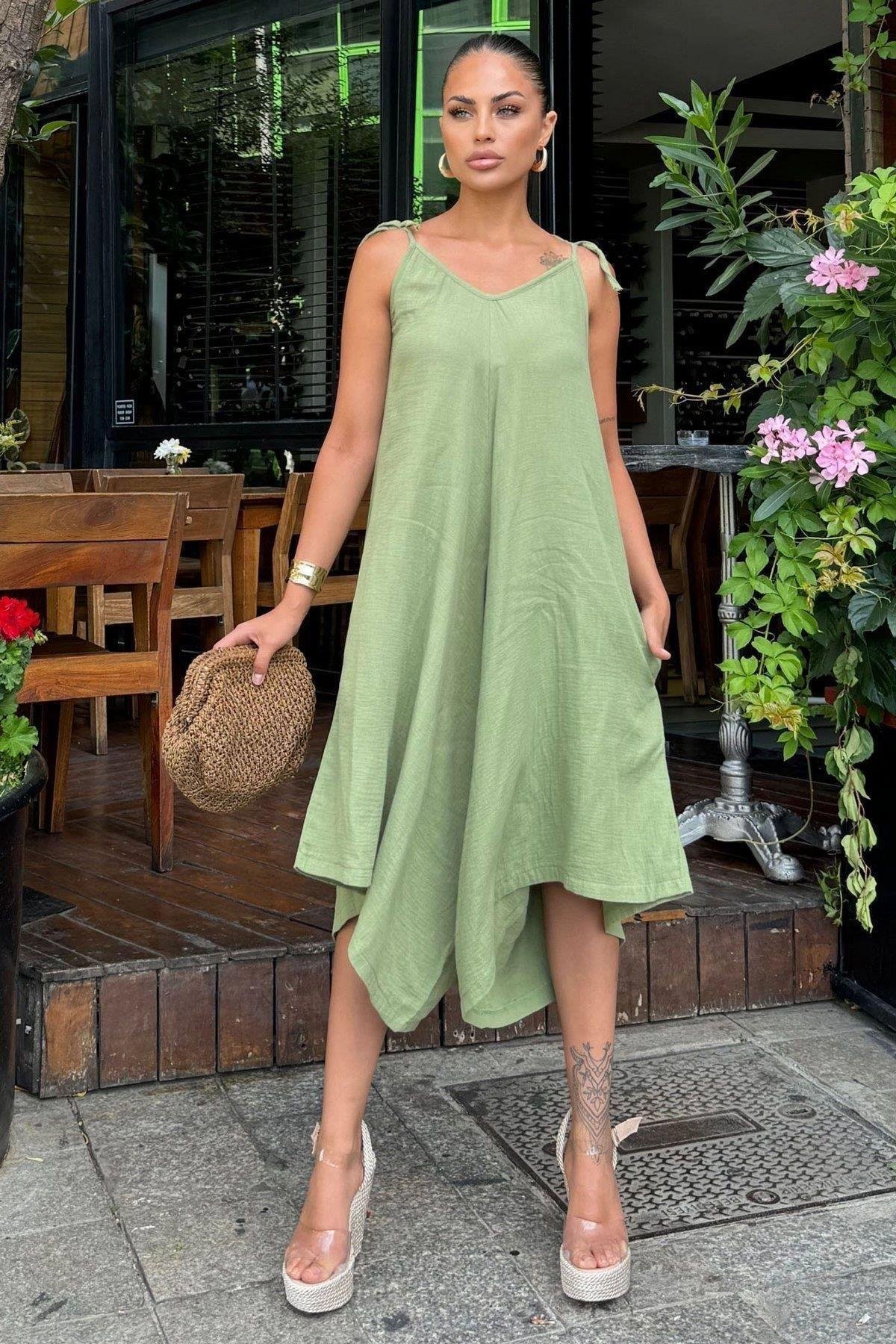 Kadın Müslin Tulum - 700-3629