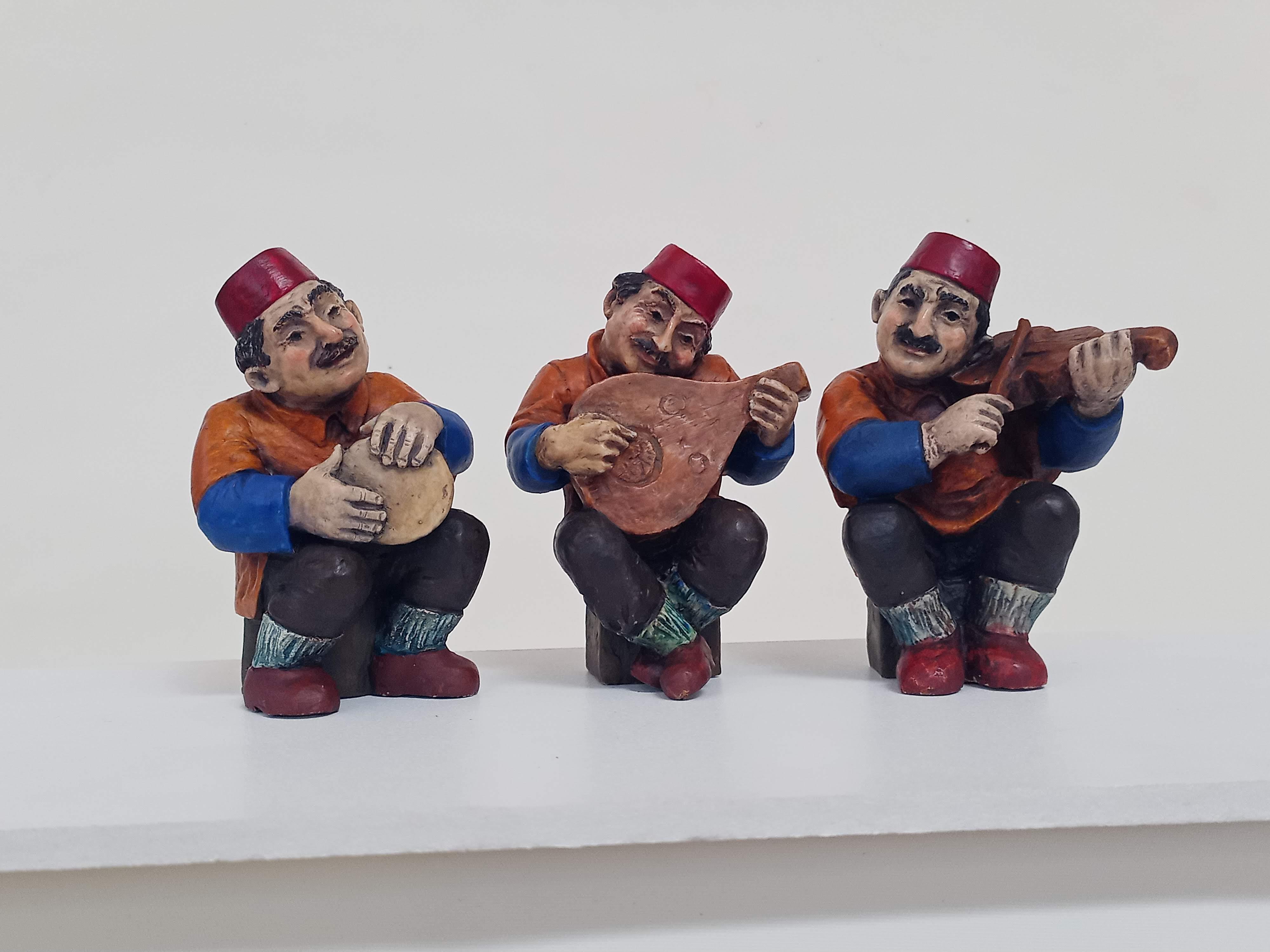 Üçlü Çalgıcı Minyatürü Özel Tasarım