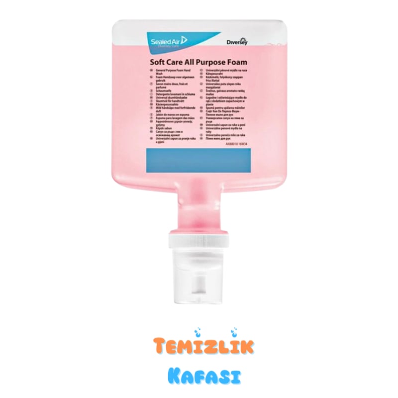 Diversey Soft Care All Purpose Foam Kartuş Köpük Sabun 1,3L