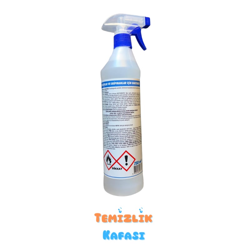 Lopex 525 Alkol Bazlı Sert Yüzey ve Ekipman Dezenfektanı 750 ml - Bakterisit Etkili