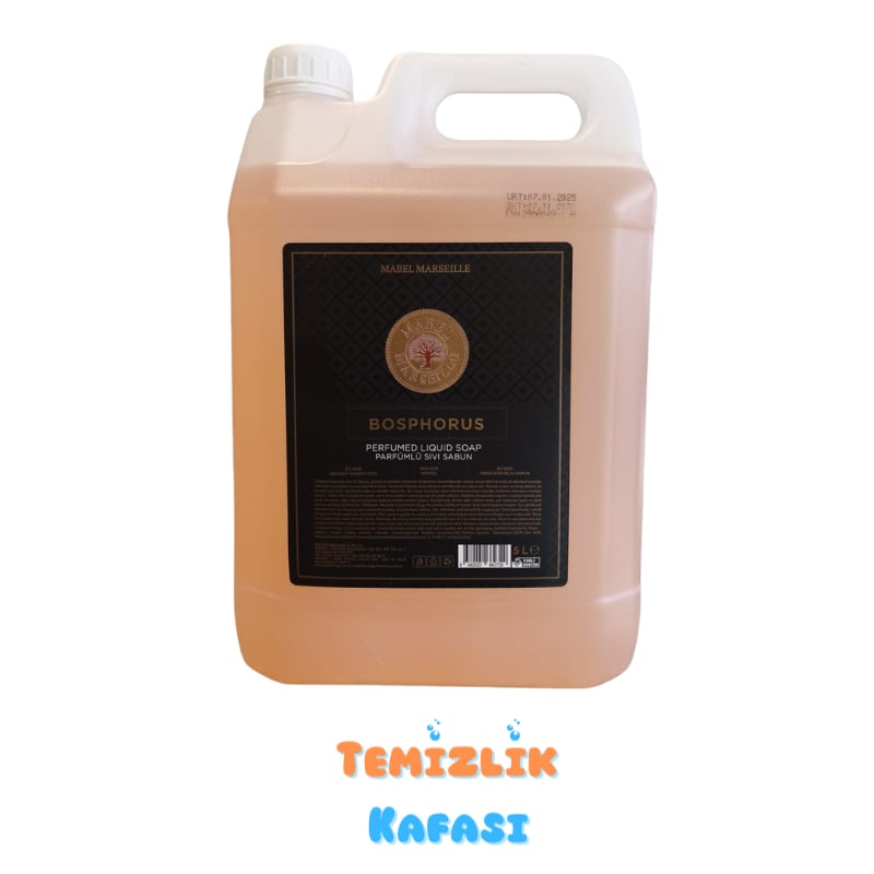 Mabel Marseille Bosphorus Parfümlü Sıvı Sabun 5 LT - Premium Hijyen & Ferahlık