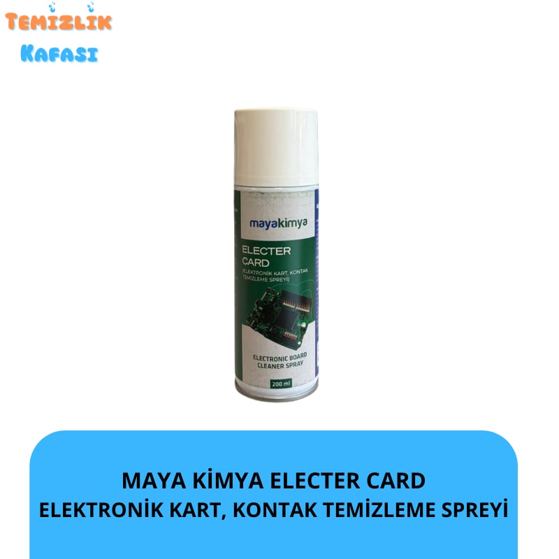 Maya Kimya Electer Card Elektronik Kart ve Kontak Temizleme Spreyi 200 ml