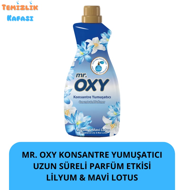 Mr. Oxy Konsantre Yumuşatıcı Lilyum & Mavi Lotus 1440 ml