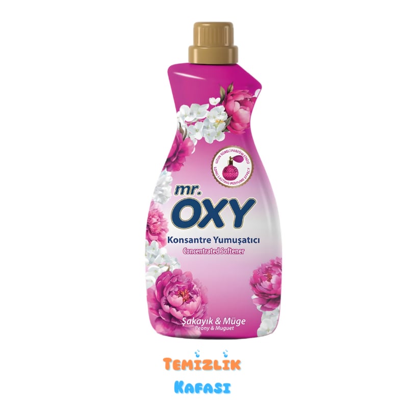 Mr. Oxy Konsantre Yumuşatıcı Şakayık & Müge 1440 ml