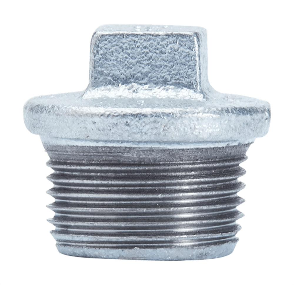 DİŞLİ GALVANİZ KÖR TAPA 4''