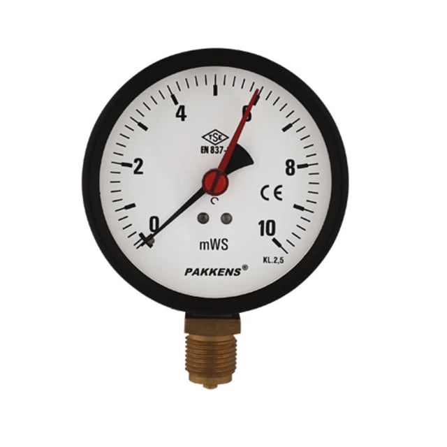 HİDROMETRE Q100 / 0-10 BAR - PAKKENS