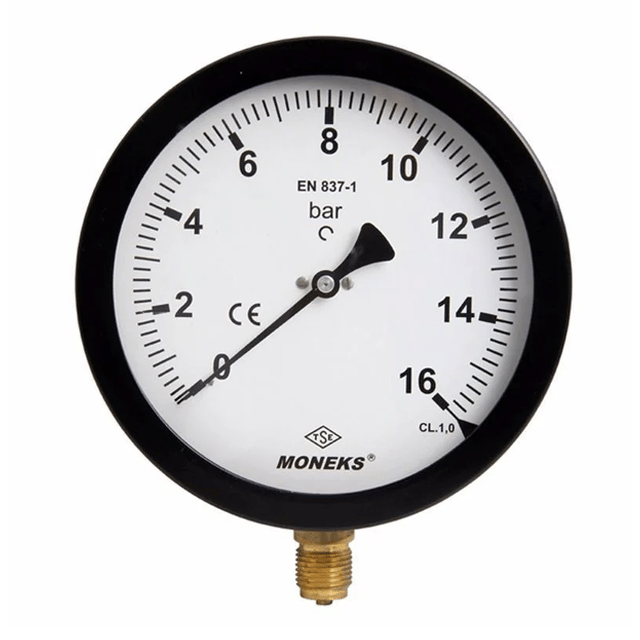 HİDROMETRE Q100 / 0-16 BAR - MONEKS