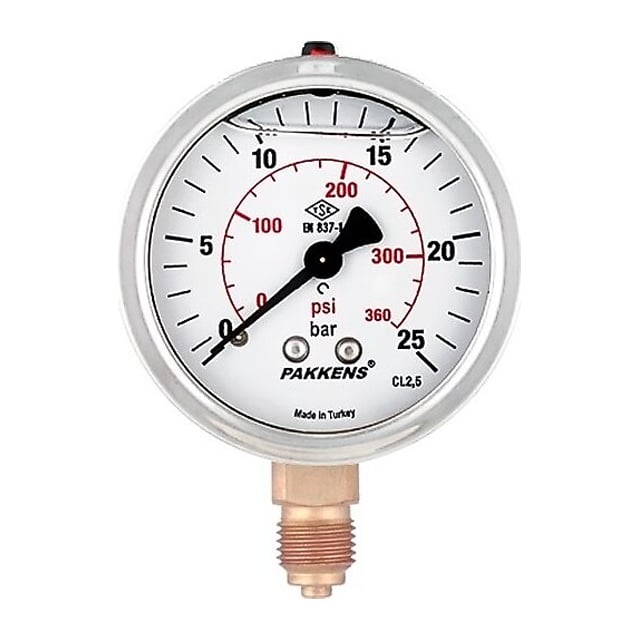HİDROMETRE Q63 / 0-10 BAR - PAKKENS