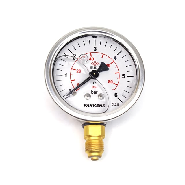 HİDROMETRE Q63 / 0-6 BAR - PAKKENS