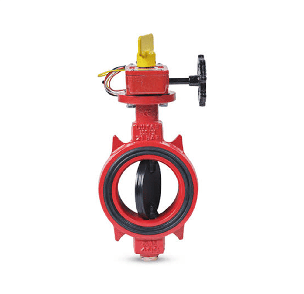 İZLENEBİLİR KELEBEK VANA WAFER SC UL&FM 300PSI DN150