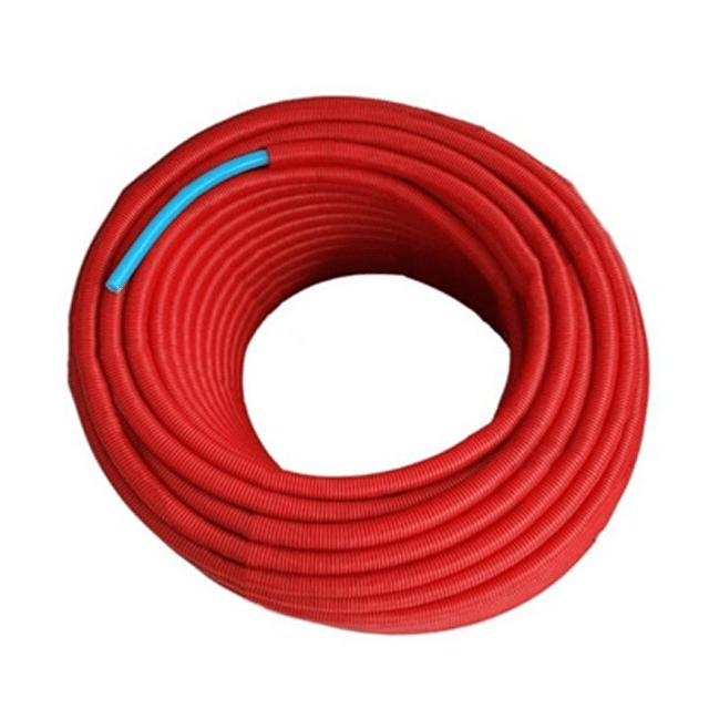 Kalde PE-RT Spiral Pex Boru 16x2 mm Kırmızı 100 MT | Yerden Isıtma Sistemleri İçin Ideal