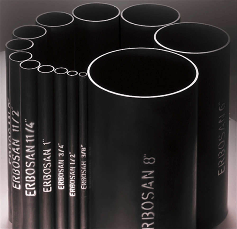 SİYAH BORU ERBOSAN 8'' 4.5 ( PK-7)