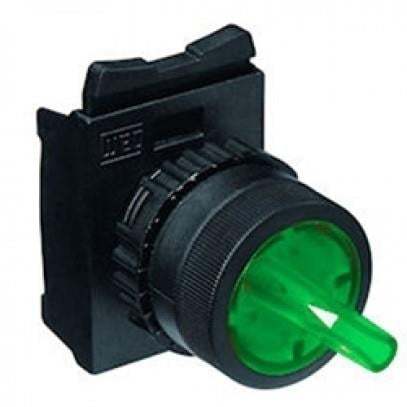 CSW-CKI2F902-10000000-FD66-3VF Işıklı Mandal Buton 1NA 220-240VAC Yeşil 