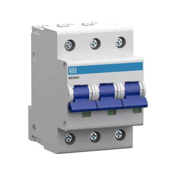 MDWH-C80-3 3P, 80A, C Eğrisi, 3x80 A 10kA Otomatik Sigorta