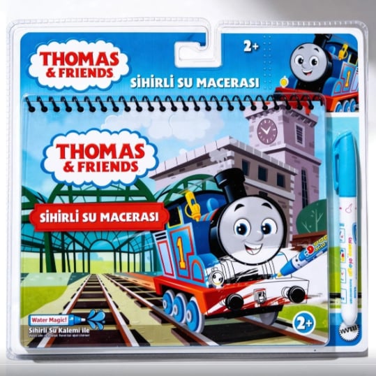  Magic Water Thomas & Friends Thomas ve Arkadaşları  Sihirli Boyama Kitabı 