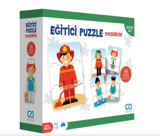 EĞİTİCİ PUZZLE MESLEKLER