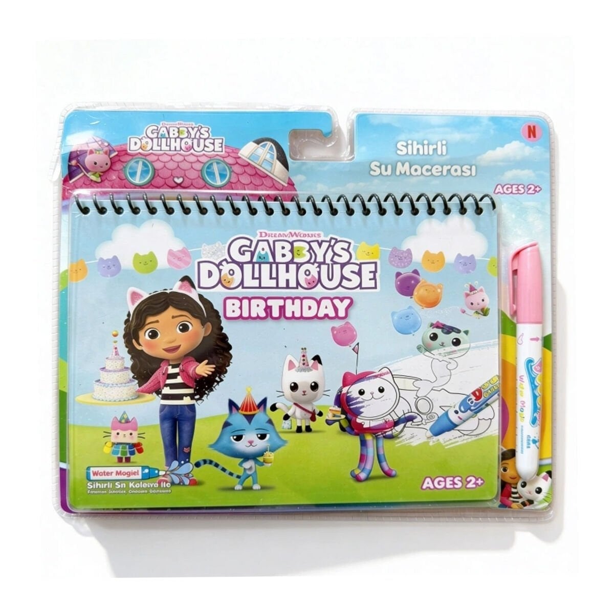GABBY DOLLHOUSE LİSANSLI BOYAMA KİTABI