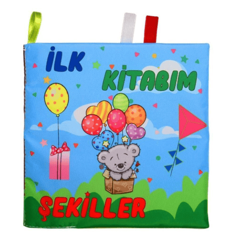 İLK KİTAPLARIM ŞEKİLLER KUMAŞ HIŞIRTILI KİTAP 