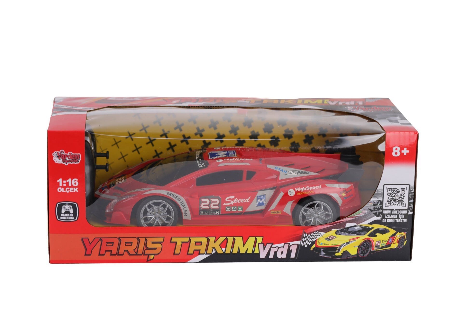 UK FF ŞARJLI 1 16 DESENLİ YARIŞ