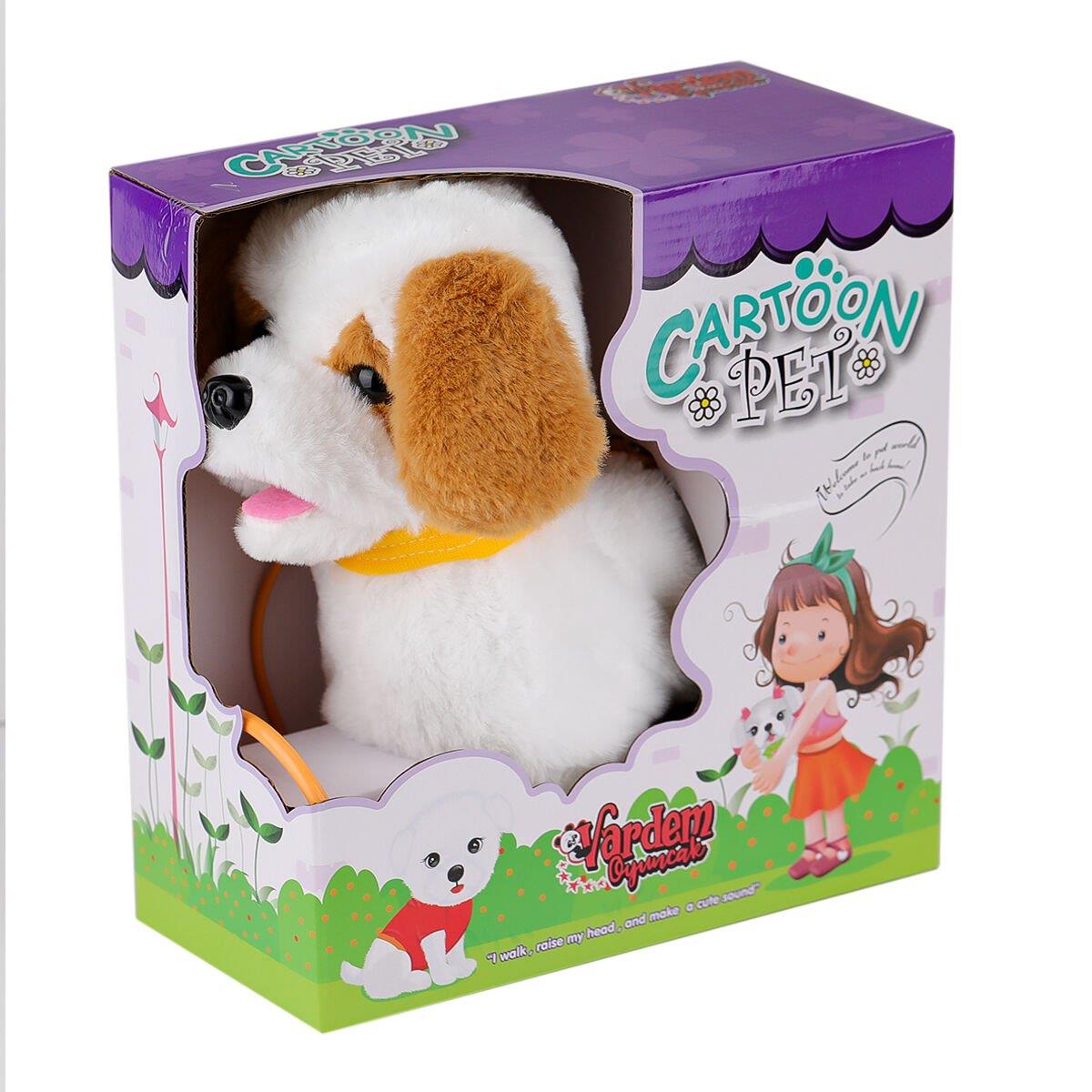 ürüyen Tasmalı  Kumandalı Peluş Köpek