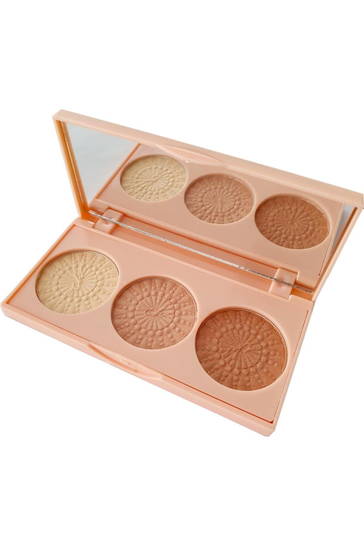 Ch 3lü Aydınlatıcı Highlighter Paleti