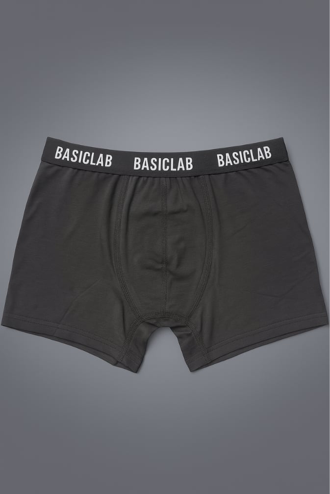 %100 Pamuk Füme Boxer 