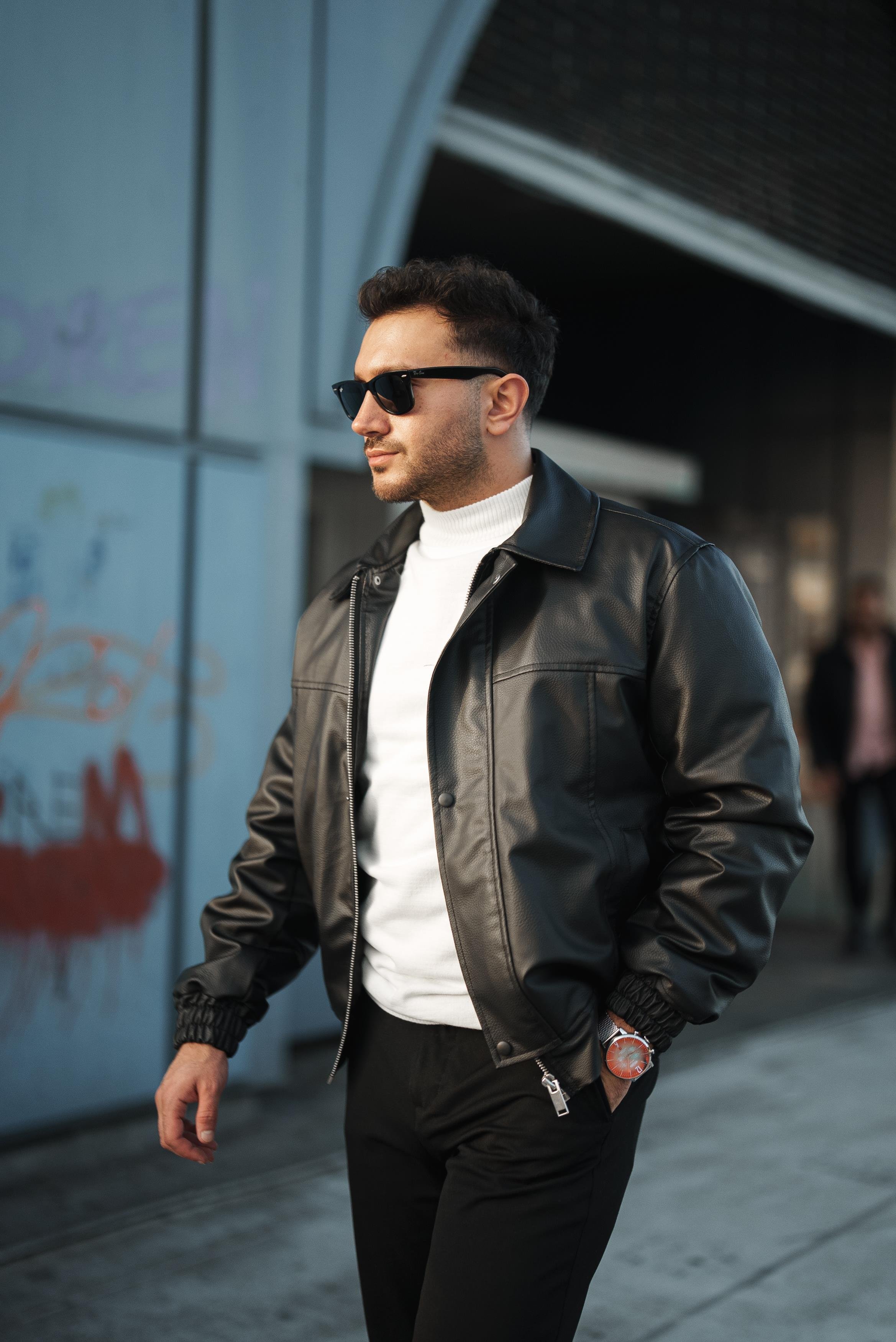 Bomber Deri Ceket
