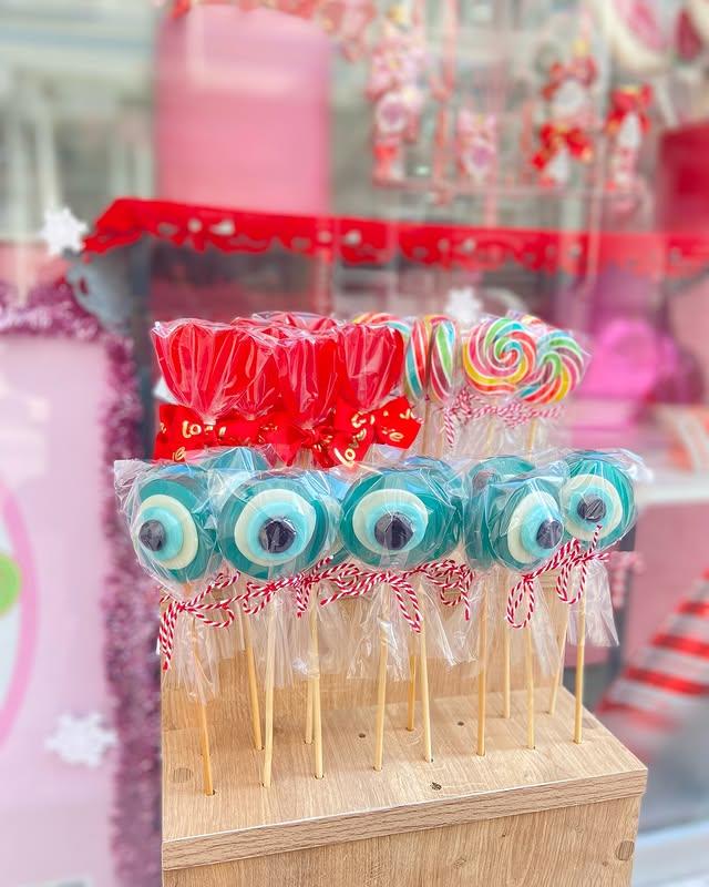  El Yapımı Nazar Boncuğu Lolipop Şeker