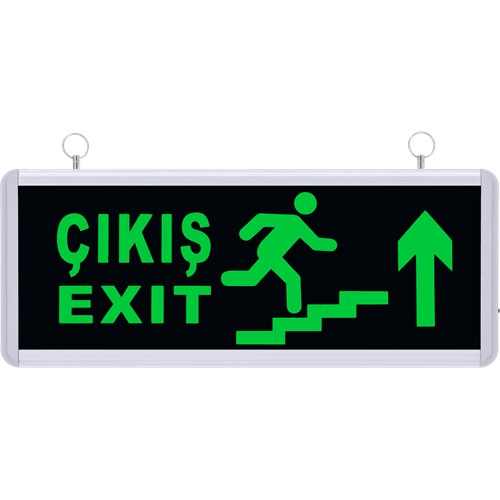 SG-157 EXIT-ÇIKIŞ YÖNL ARMATÜRÜ MERDİVENLİ YUKARI YÖN