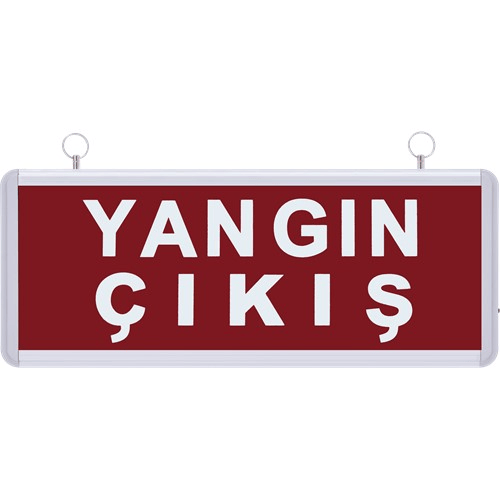 SG-160 Çift Yönlü Yangın Çıkış Yönlendirme Armatürü