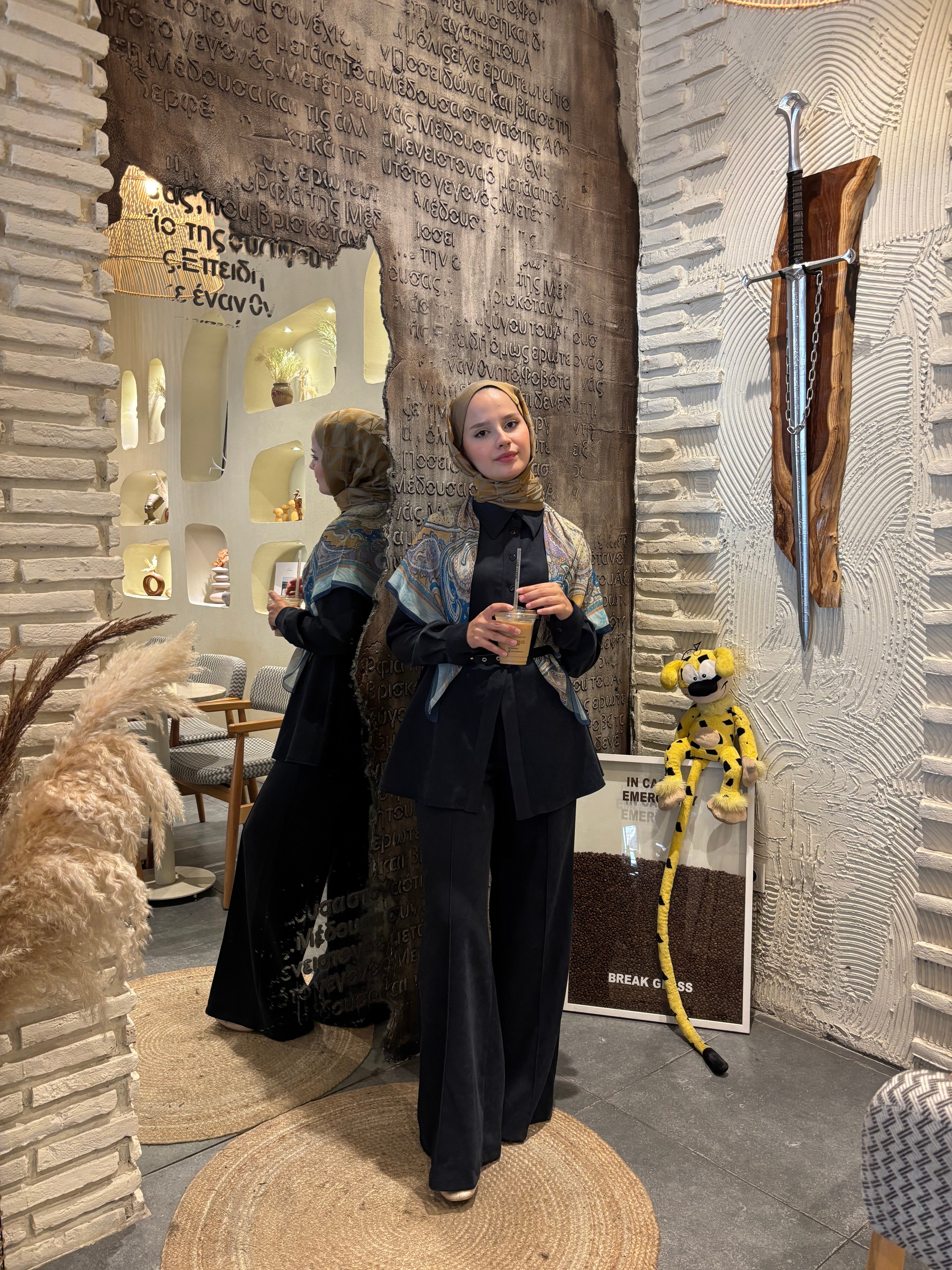 PREMİUM KEMERİLİ SUET KEMERLİ TAKIM LACİVERT