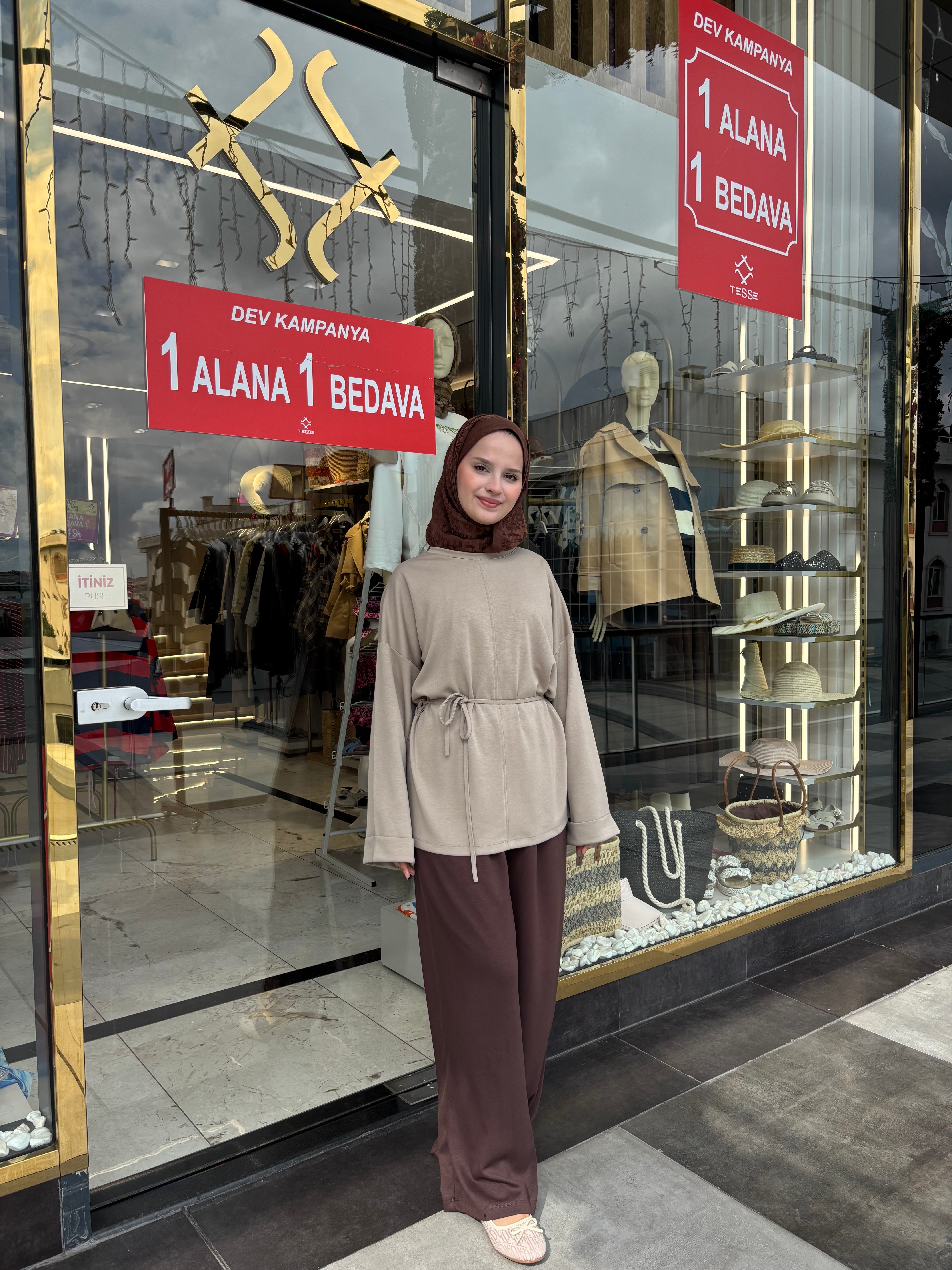 VİZON SWEETSHIRT