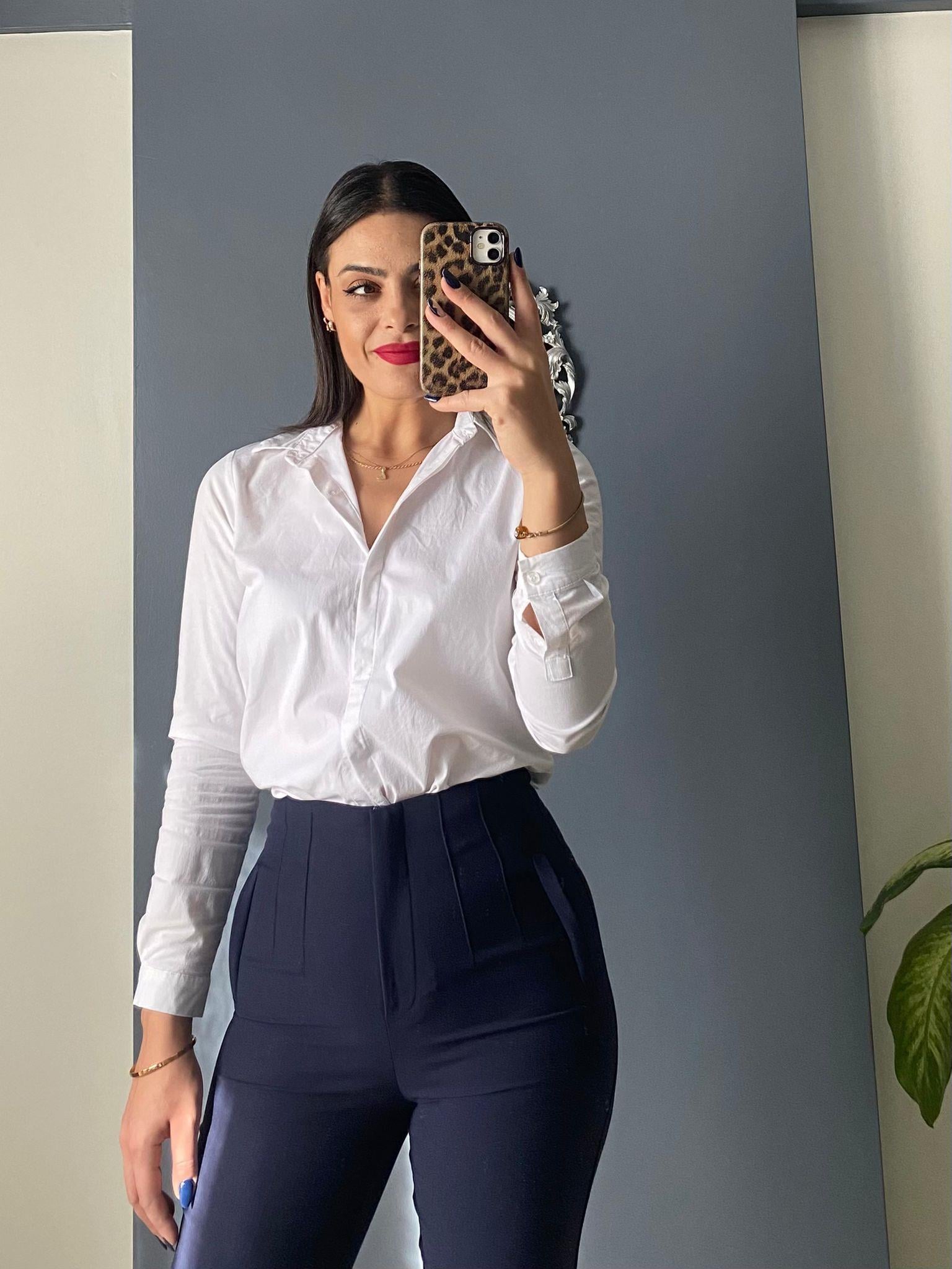 LACİVERT KUMAŞ PANTALON