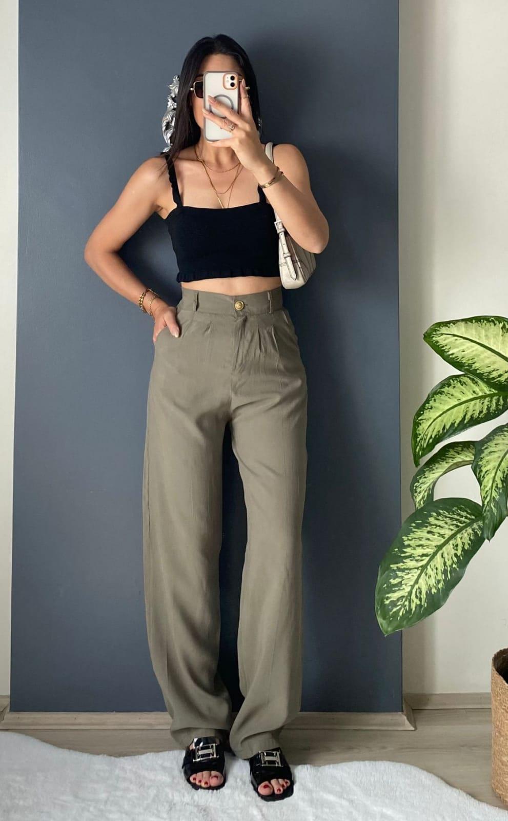 MASSİİMO DUTTİ HAKİ PALAZZO PANTALON