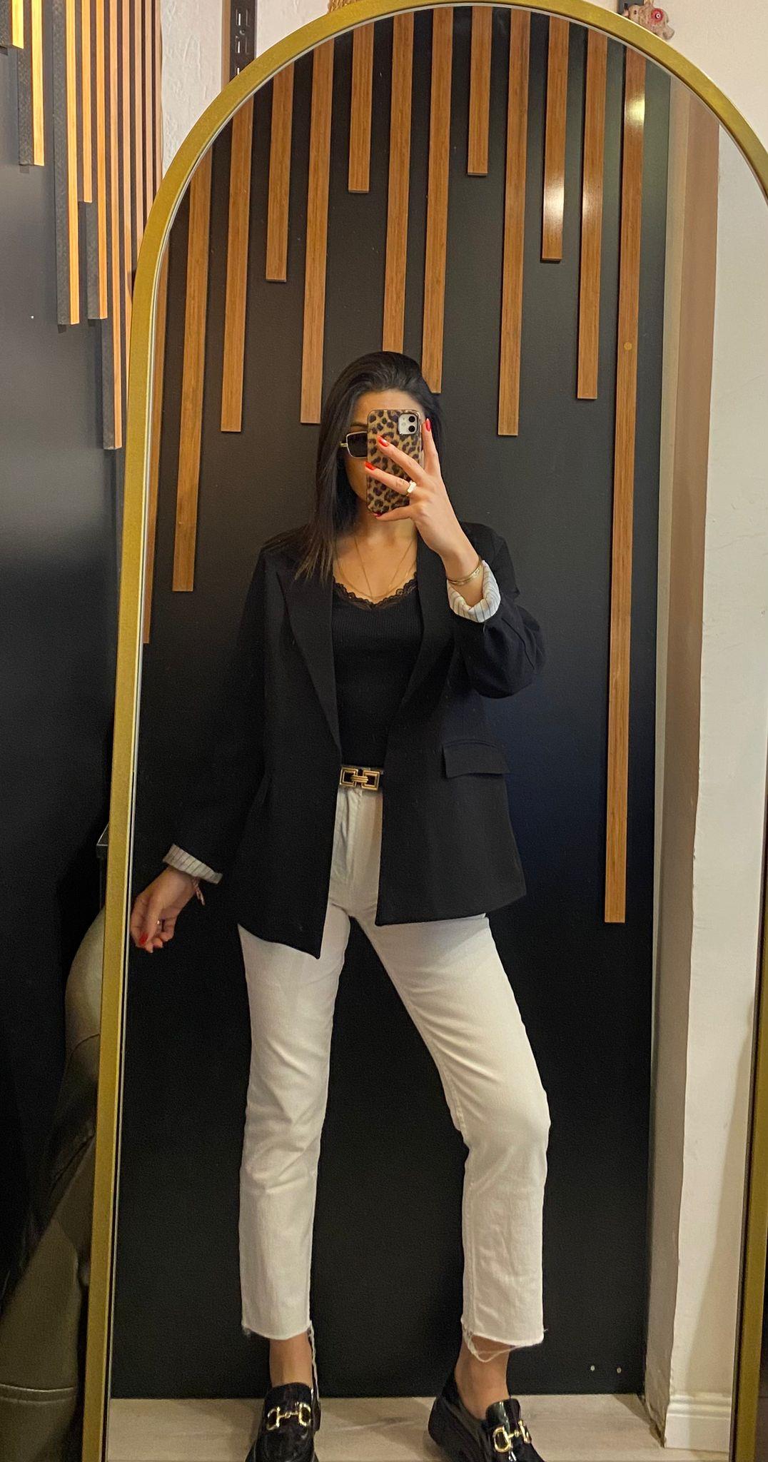 SİYAH BLAZER CEKET