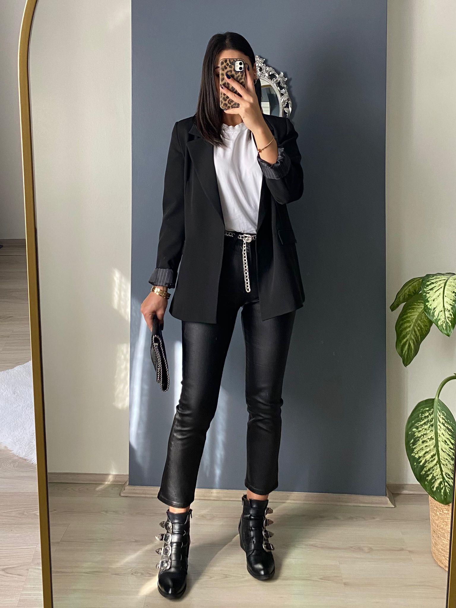 SİYAH BLAZER CEKET