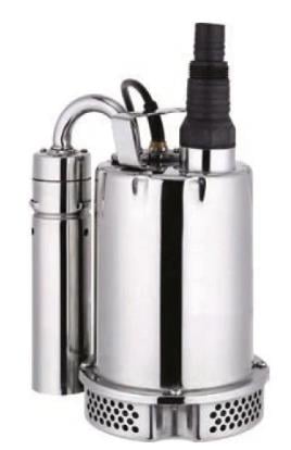 WATER SOUND CSSF-250 120W-220V OTOMATİK SİVİÇLİ KOMPLE PASLANMAZ DRENAJ DALGIÇ POMPA