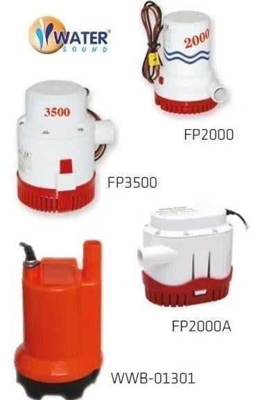 WATER SOUND FP2000 96W-24V SİNTİNE POMPA