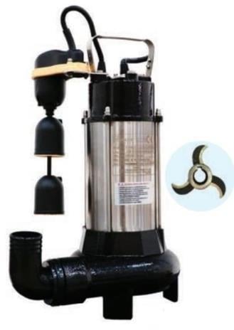 WATER SOUND V1100DFA 1.5 HP-220V BIÇAKLI TİP PİS SU POMPASI