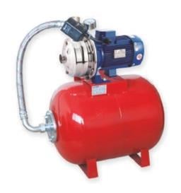 WATER SOUND WB2-120/260 AUTO/100H 3.5 HP 380V 100 LT YATIK BASINÇ TANKLI TEK VE ÇİFT KADEMELİ SS304 KOMPLE PASLANMAZ ÇELİK SANTRİFÜJ POMPALI PAKET HİDROFOR