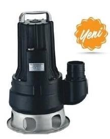 WATER SOUND WQD27-9-1.5F  2 HP 220V DÖKÜM GÖVDELİ PARÇALAYICILI ATIK SU POMPASI